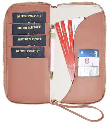 Stackers Desert Wave Family Passport Wallet