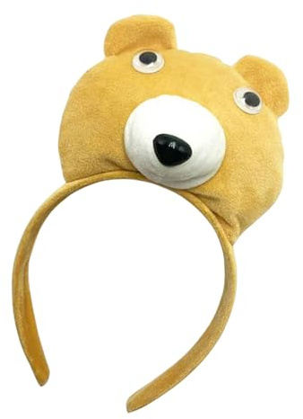 Msioytog Entzückende Bärenohren Stirnband Plüsch Haarschmuck Anime Cosplay Ohren Haarreifen für Cosplay Party Kostüm Anime Hoop