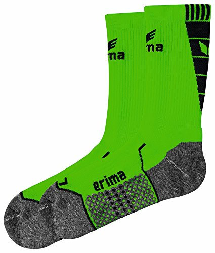 Erima Erwachsene Premium Pro Trainingssocken (318615), green/schwarz, 2