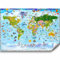 murando - Vlies Fototapete Weltkarte für Kinder 350x256cm- Foto Tapete Schlafzimmer Wohnzimmer Vliestapete XXL Wandtapete Motivtapeten Bildtapete 3d Effekt Wand Dekoration - Kindertapete e-A-0102-a-a