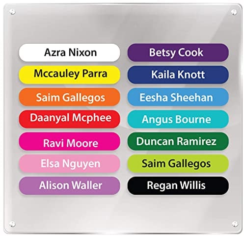 Pack of 58 Personalised Name Stickers for Water Bottles (48 x 8 mm) School Name Stickers Waterproof Name Labels Stickers Stickers Limited