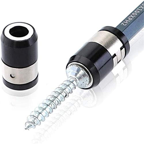 ArtisanShow 2PCS Screwdriver Head Magnetic Ring Universal 21mm Removable Magnetizer Ring Magnetic Steel Screwdriver Bit
