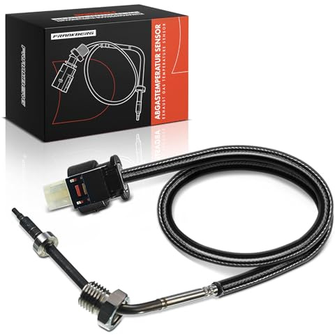 Frankberg Abgastemperatur Sensor vor Turbolader 2-Polig A0081533728 | Kompatibel mit CLS Shooting Brake X218, GLE W166, CLA Coupe C117, B-Klasse W246, A-Klasse W176, B-Klasse W246 W242