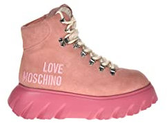 Love Moschino JA21356G0FIG2, Stivaletto, Donna, Rosa, 41 EU