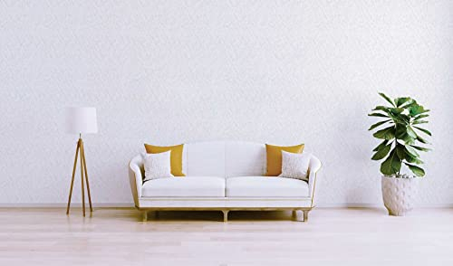 TADESSI M1-No.2227 Papier peint intissé uni Blanc