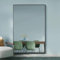 MirrorOutlet The Artus Wandspiegel, Aluminium, 120 x 80 cm, Schwarz