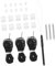 Anneome & Rv Rollo-befestigungssatz - 1 Satz Plissee-reparaturteile Mit Nylon- Und Kunststoffmaterialien