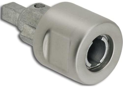 HEKNA MINI METALL SYSTEM 24 Zylinder Drehknopf rechts, Zamak vernickelt matt