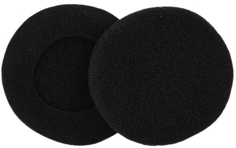 vhbw Ohrpolster kompatibel mit AKG K 402, K430, K 241, K 412P, K 412, K 420, K 404, K 403 Kopfhörer Headset, Schaumstoff Schwarz