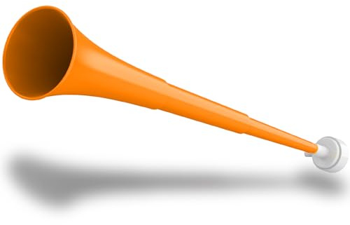 Vuvuzela - Bocina plegable de 24 pulgadas para estadio, trompetas de plástico para animar, bocina de sonido, sonido fuerte, para eventos deportivos, juegos de graduación, suministros de fiesta escolar