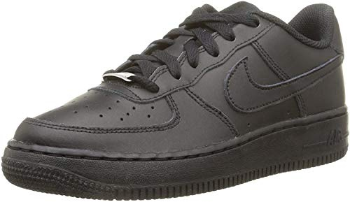 NIKE Force 1 (PS), Kinder-Sneaker, Schwarz 009, 35 EU