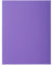 Exacompta - Réf. 217108E - Paquet de 10 chemises rigides ROCK''S 210 g/m2 aux couleurs vives - chemises certifiées PEFC - dimensions 24 x 32 cm pour format A4 - couleur violine