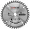 Saxton TCT13540T Lame de scie circulaire à bois TCT 135 mm x alésage 12,7 mm x 40 dents pour Bosch Makita Dewalt