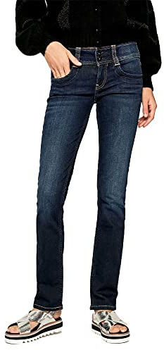 Pepe Jeans Damen Gen Straight Jeans, 000denim, 28/34