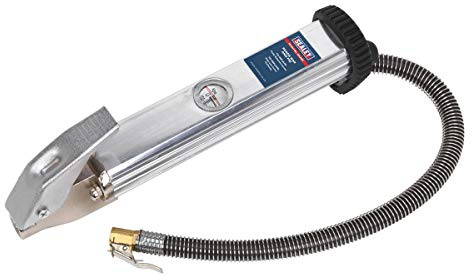 Sealey SA395 Tyre Inflator with Clip-On Connector