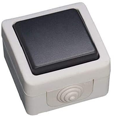 Evila - Pulsador estanco ip44 10a 250v