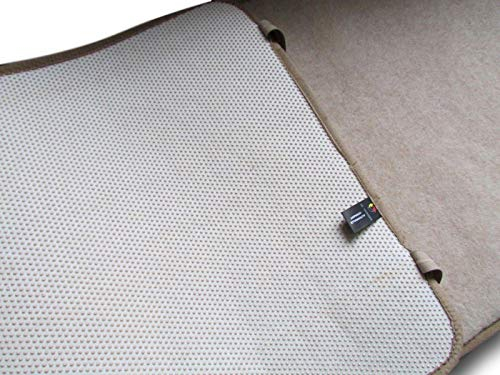 Yogamatte Sportmatte Pilatesmatte aus Wolle (Alpacawolle (beige), 50x200)