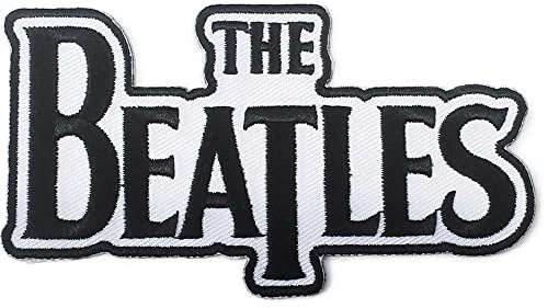 The Beatles - Black Drop T Logo [PATCH]