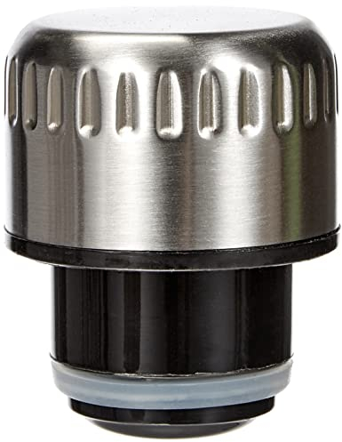 NERTHUS FIH 629 629-Deckel Flaschen, 500 ml, stahlfarben, Edelstahl, v, 350 ml