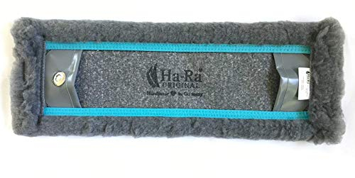 Ha-Ra Bodenwischtuch Bodenfaser Trocken 42cm I langlebiger Boden-Wischer zur Reinigung für Böden & Wände I Bezug für Wischmop aus 100% Polyester I entfernt Staub, Haare & Krümel I