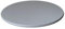KONAMO Anti-Slip Runde Tischdecke, wasserdicht, 60 cm Durchmesser – Grau