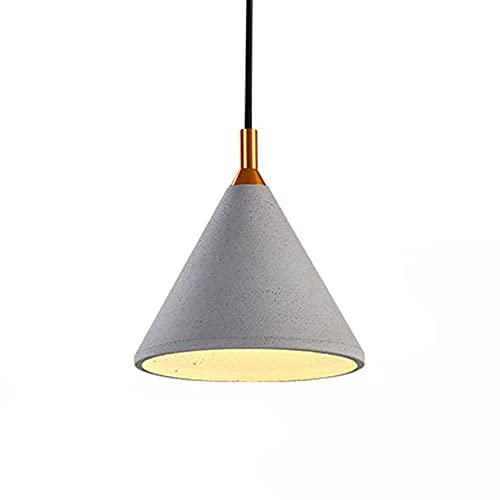 Zement-Kronleuchter, nordisches Dreieck, hängende Pendelleuchten, Persönlichkeit, Stomatal-Zement-Beleuchtung, Lampe, Kücheninsel, Industrie-Deckenleuchte, Betonbefestigungen für Kaffee, Club, Restaur
