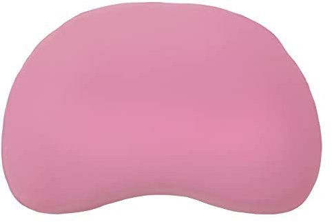 Edda Lux Bezug passend für Tempur Sonata S (61 x 40 x 9,5 cm) und M (61 x 40 x 11 cm) Schlafkissen, Jersey Kissenbezug mit Reißverschluss, aus 100% Baumwolle, in Flamingo
