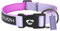 STUCH Hundehalsband - verstellbares und gepolstertes Nylon Hunde Halsband - Für kleine, mittlere und große Hunde, Farbe:Flieder, Größe:S (1,5cm x 28-45cm)