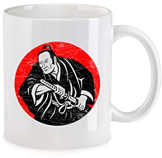 Urban Backwoods Unmasked Samurai Tasse Mit Spruch Kaffeetasse