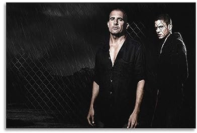 VZRSQZK TV-Serie Prison Break-Poster, dekoratives Gemälde, Leinwand-Wandposter und Kunstdruck, modernes Familienschlafzimmer-Dekor-Poster, 20 x 30 cm