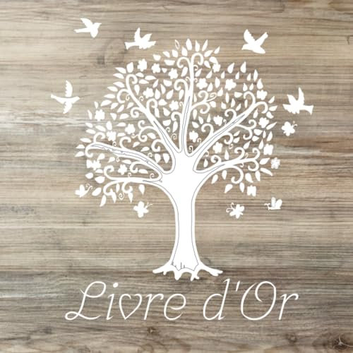 Livre d'or: Arbre de vie | Mariage, Baptême, Anniversaire, Noces, Pacs, EVJF, Naissance, Baby Shower, Retraite | Idée cadeau | 100 pages à remplir