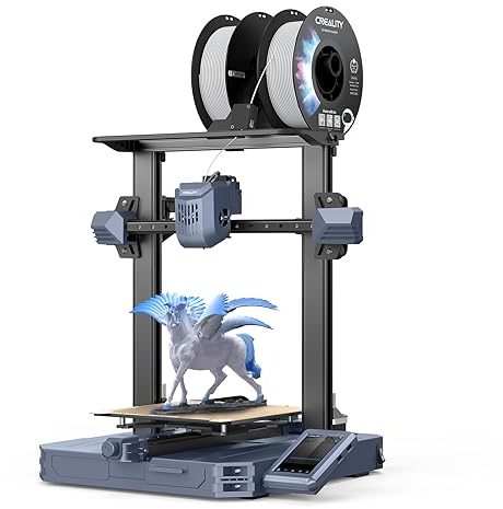Creality CR-10 SE 3D Drucker mit 600mm/s Druckgeschwindigkeit, Hochgeschwindigkeits 3D-Drucker, Sprite Direktantriebsextruder, FDM Drucker Präzise automatische Nivellierung, CR Touch,220x220x265mm
