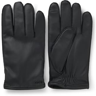 BOSS Hommes Kranton-ME Gants en cuir avec logo