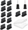 vjonnl USB C Staubschutz Stöpsel 12 Stück,USB C Schutz Port Für Typ-C Handy Und Tablet,Kompatibel iPhone 15 Google Samsung Galaxy Xiaomi Redmi XPLORA Motorola USB C schutzkappe.