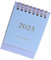 Quzente Tischkalender | Tischmonatskalender - Juli 2024 bis Dezember 2025 18 Monate Tischkalender Stehkalender für Heimschulplanung