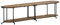 vidaXL Mobile Porta TV 160x42x40 cm in Massello di Mango Grezzo, banco TV, Armadio Hi-Fi, Centro di intrattenimento, credenza TV, Mobile multimediale