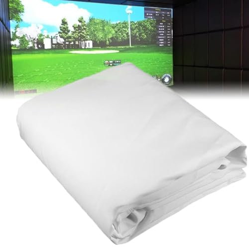 Go-lf Simulator Impact Screens Installed on Go-lf Hitting Net Frame,Thickened,Muffling,Display Projector Screen,for Outdoor Indoor Home Go-lf Training Home Projectio,3x1m/9.8x3.2ft
