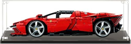 Teca für 42143 Ferrari Daytona SP3, staubdicht, Acrylvitrine (ohne Modell)