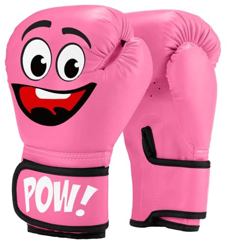 Kids Boxing Gloves for 3-8 Years Boys and Girls, Youth & Toddler Boxing Training Sparring Gloves for Punching Bag, Kickboxing, Muay Thai, MMA
