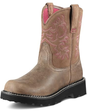 ARIAT Fatbaby Western Boot-Stivali da Donna in Pelle, Brown Bomber Brown Bomber, 39 EU
