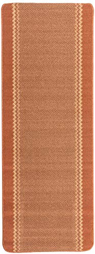 William Armes Kilkis Waschbarer Küchenteppich, Terrakotta, 180 x 67 cm