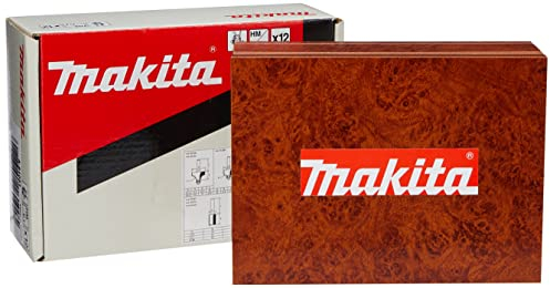 Makita a-91051 fresa bit set 12PIECES 1/10,2 cm, multicolore