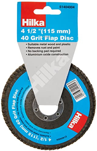 4 1/2 (115mm) 40 Grit Flap Disc