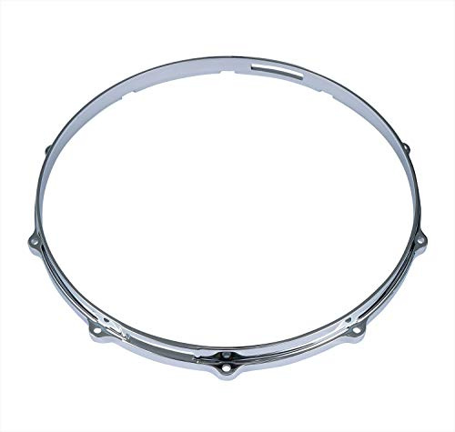 Tama MDH14S-10 Die-Cast Hoop 14 10 Hole - Zinc Snare Side Drum Hoop for Sharp Rimshots & Focused Tone