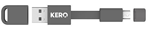 Kero Nomad 3' Micro USB Cable Key Ring