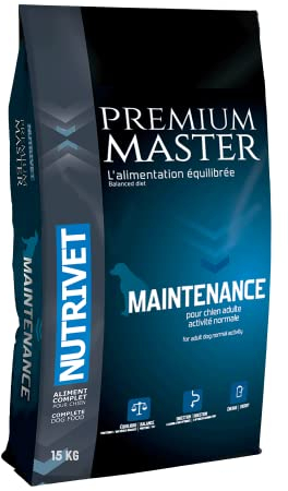 NUTRIVET - Premium Master Maintenance - Hundefutter für Erwachsene mit normaler Aktivität - Huhn & Reis - 15 kg