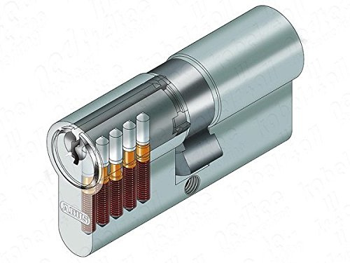 ABUS E50 _ N _ 30/30 _ b-eurocilindro Harle Nickel MTB Macarons