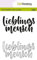 CraftEmotions Clearstempel Set A6 Carla 130501/1859 My Handletter clear stamps Handletter - Lieblingsmensch