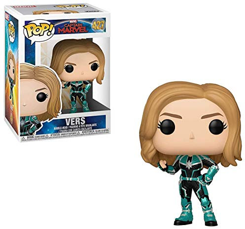 Funko POP! Captain Marvel-Vers Collectible Figure - Vinyl-Sammelfigur - Geschenkidee - Offizielle Handelswaren - Spielzeug Für Kinder Und Erwachsene - Movies Fans - Modellfigur Für Sammler Und Display