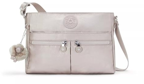 Kipling New Angie Crossbody Bag, Metallic Glow